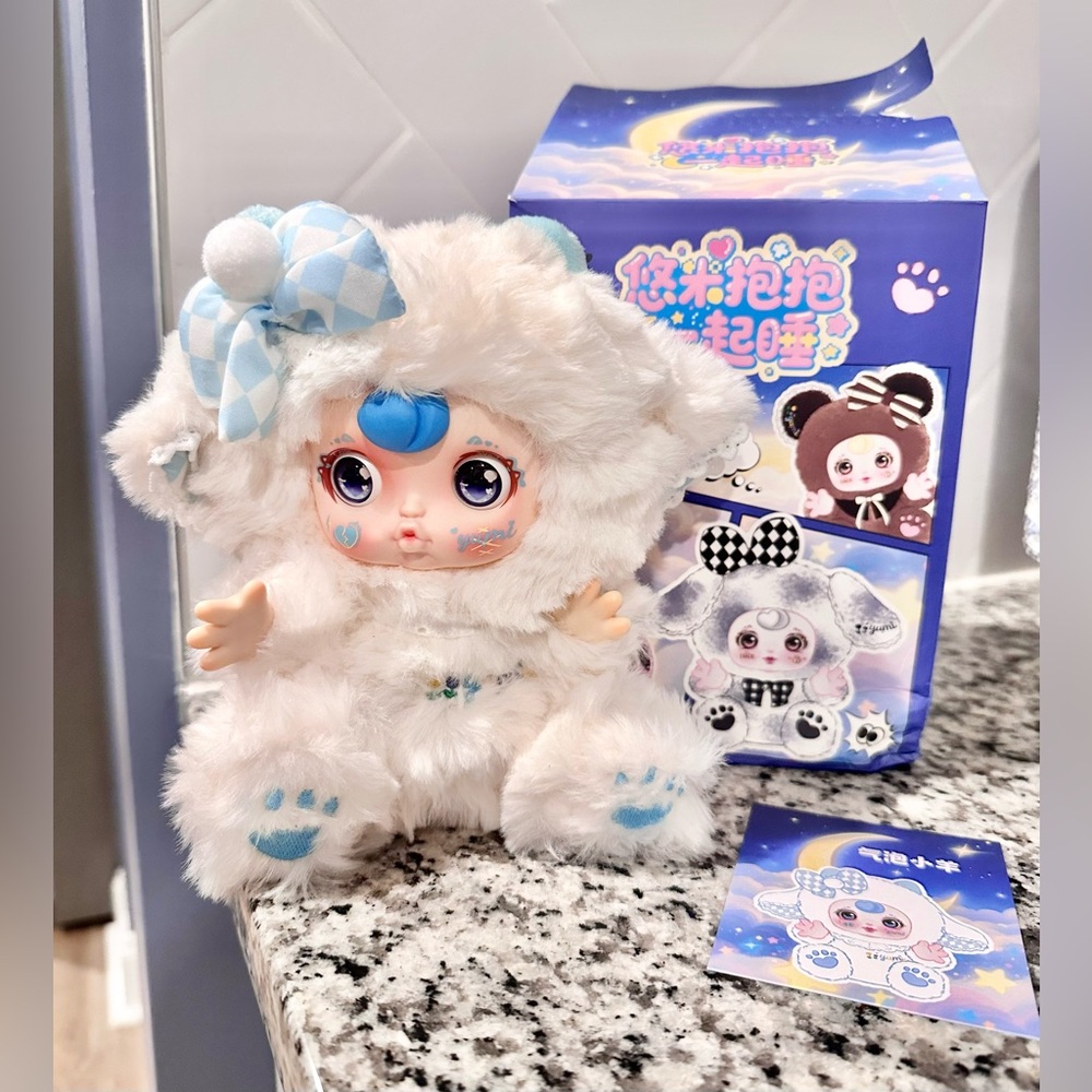 Yumi Hugged & Slept Together Plush Blind Box-Bubble Lamb